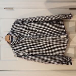 A&F Checkered Button-down Shirt